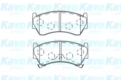 Комплект тормозных колодок KAVO PARTS BP-6618