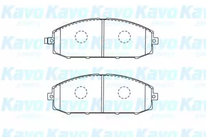 Комплект тормозных колодок KAVO PARTS BP-6619