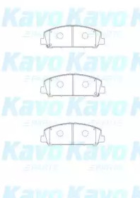 Комплект тормозных колодок KAVO PARTS BP-6621