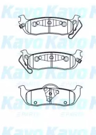 Комплект тормозных колодок KAVO PARTS BP-6623