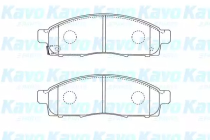 Комплект тормозных колодок KAVO PARTS BP-6631