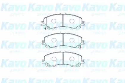 Комплект тормозных колодок KAVO PARTS BP-6636