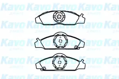 Комплект тормозных колодок KAVO PARTS BP-7505