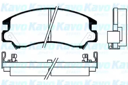 Комплект тормозных колодок KAVO PARTS BP-8003