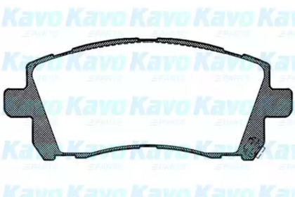 Комплект тормозных колодок KAVO PARTS BP-8010