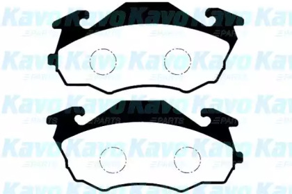 Комплект тормозных колодок KAVO PARTS BP-8014