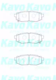 Комплект тормозных колодок KAVO PARTS BP-8023