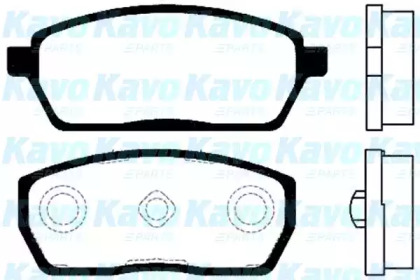 Комплект тормозных колодок KAVO PARTS BP-8513