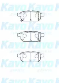 Комплект тормозных колодок, дисковый тормоз KAVO PARTS BP-8532