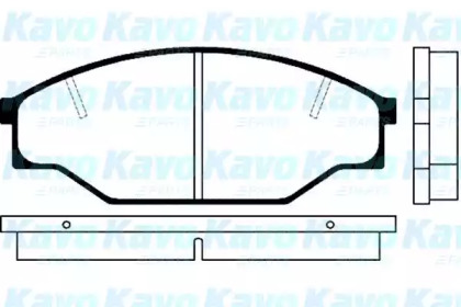 Комплект тормозных колодок KAVO PARTS BP-9010