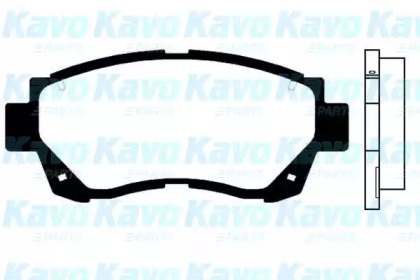 Комплект тормозных колодок KAVO PARTS BP-9023