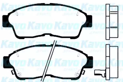 Комплект тормозных колодок KAVO PARTS BP-9026