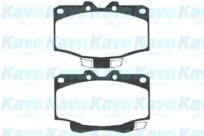 Комплект тормозных колодок KAVO PARTS BP-9038