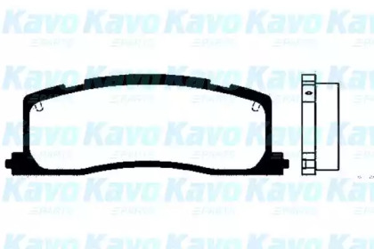 Комплект тормозных колодок KAVO PARTS BP-9051