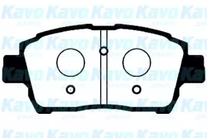 Комплект тормозных колодок KAVO PARTS BP-9063