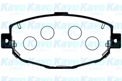 Комплект тормозных колодок KAVO PARTS BP-9075