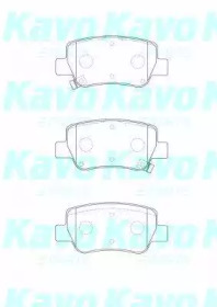 Комплект тормозных колодок KAVO PARTS BP-9132