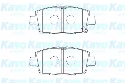 Комплект тормозных колодок KAVO PARTS BP-9144