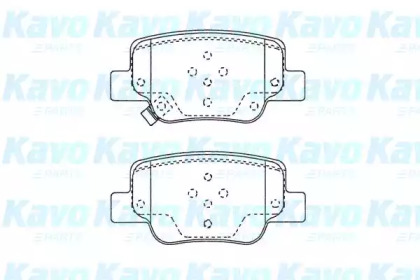 Комплект тормозных колодок KAVO PARTS BP-9147