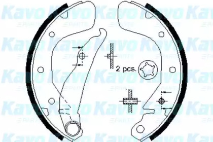 Комлект тормозных накладок KAVO PARTS BS-1402