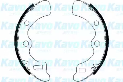 Комлект тормозных накладок KAVO PARTS BS-2900