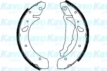 Комлект тормозных накладок KAVO PARTS BS-2908