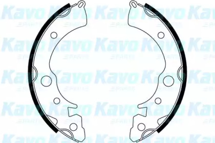 Комлект тормозных накладок KAVO PARTS BS-2909