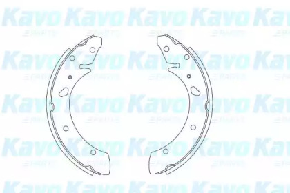 Комлект тормозных накладок KAVO PARTS BS-2913