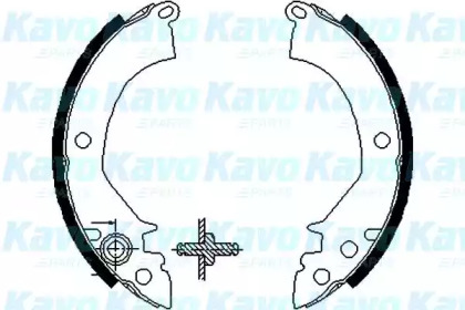 Комлект тормозных накладок KAVO PARTS BS-3402