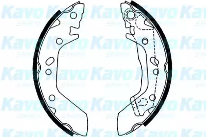 Комлект тормозных накладок KAVO PARTS BS-3412