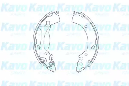 Комлект тормозных накладок KAVO PARTS BS-3417