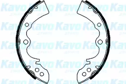 Комлект тормозных накладок KAVO PARTS BS-5400