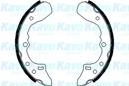 Комлект тормозных накладок KAVO PARTS BS-5408