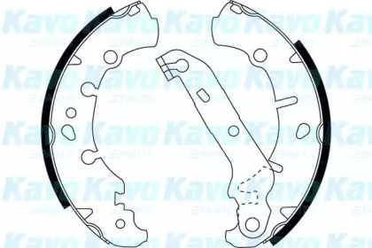 Комлект тормозных накладок KAVO PARTS BS-5424