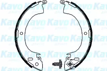 Комлект тормозных накладок KAVO PARTS BS-6403