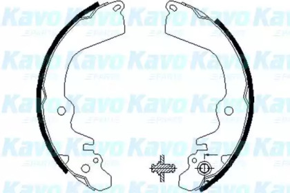 Комлект тормозных накладок KAVO PARTS BS-6407