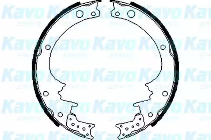 Комлект тормозных накладок KAVO PARTS BS-7405