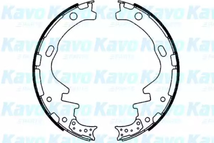 Комлект тормозных накладок KAVO PARTS BS-7422