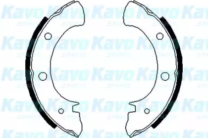 Комлект тормозных накладок KAVO PARTS BS-8400