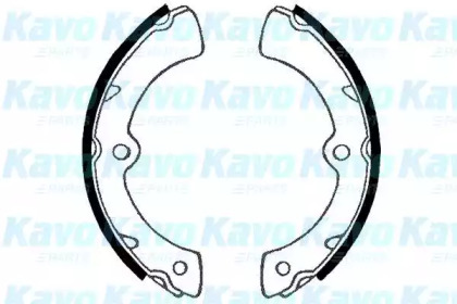 Комлект тормозных накладок KAVO PARTS BS-8407