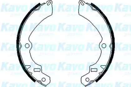 Комлект тормозных накладок KAVO PARTS BS-8905