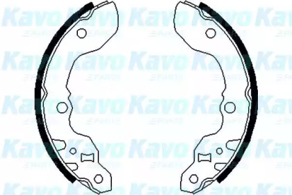 Комлект тормозных накладок KAVO PARTS BS-8912