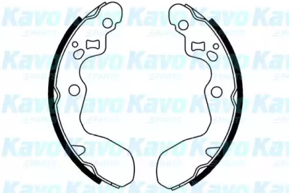 Комлект тормозных накладок KAVO PARTS BS-8918