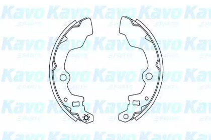 Комлект тормозных накладок KAVO PARTS BS-8930