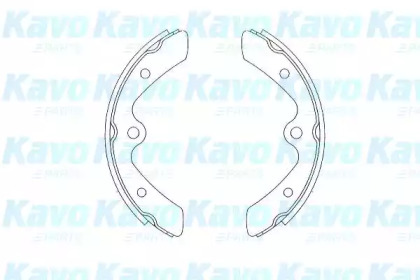 Комлект тормозных накладок KAVO PARTS BS-8931