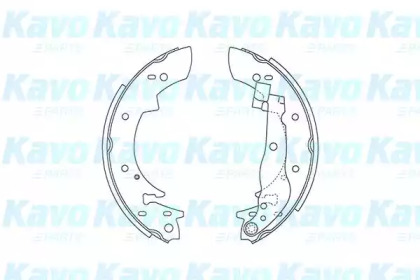 Комлект тормозных накладок KAVO PARTS BS-8935