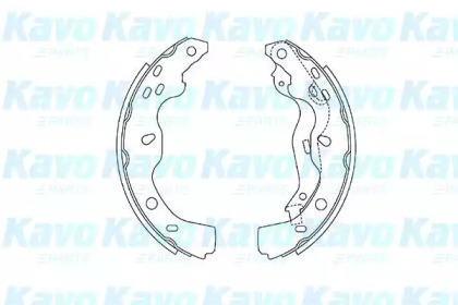 Комлект тормозных накладок KAVO PARTS BS-8936