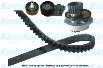 Водяной насос + комплект зубчатого ремня KAVO PARTS DKW-1005