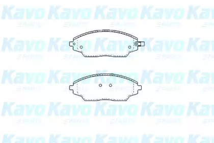 Комплект тормозных колодок KAVO PARTS KBP-1021