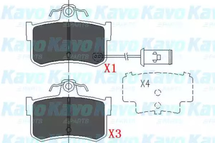  KAVO PARTS KBP-2028